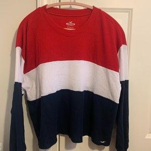 Hollister boyfriend tee sweater